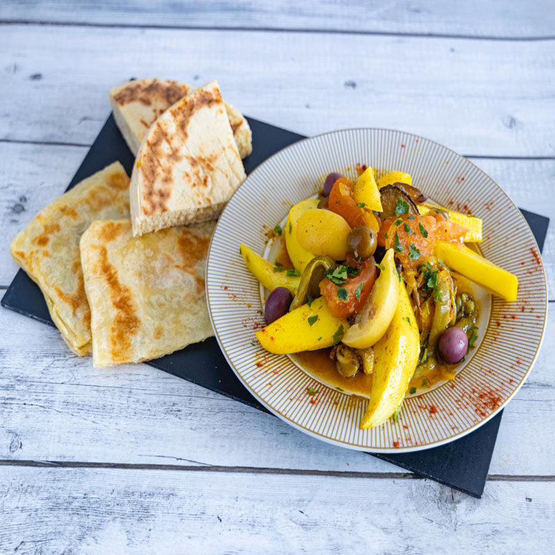 Tajine poulet au légumes